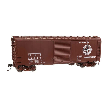 walthers mainline 45208 ho scale 40 acf welded boxcar w 8 youngstown door re