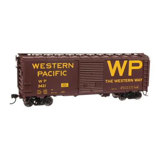 walthers mainline 45224 ho scale 40 acf welded boxcar w 8 youngstown door re