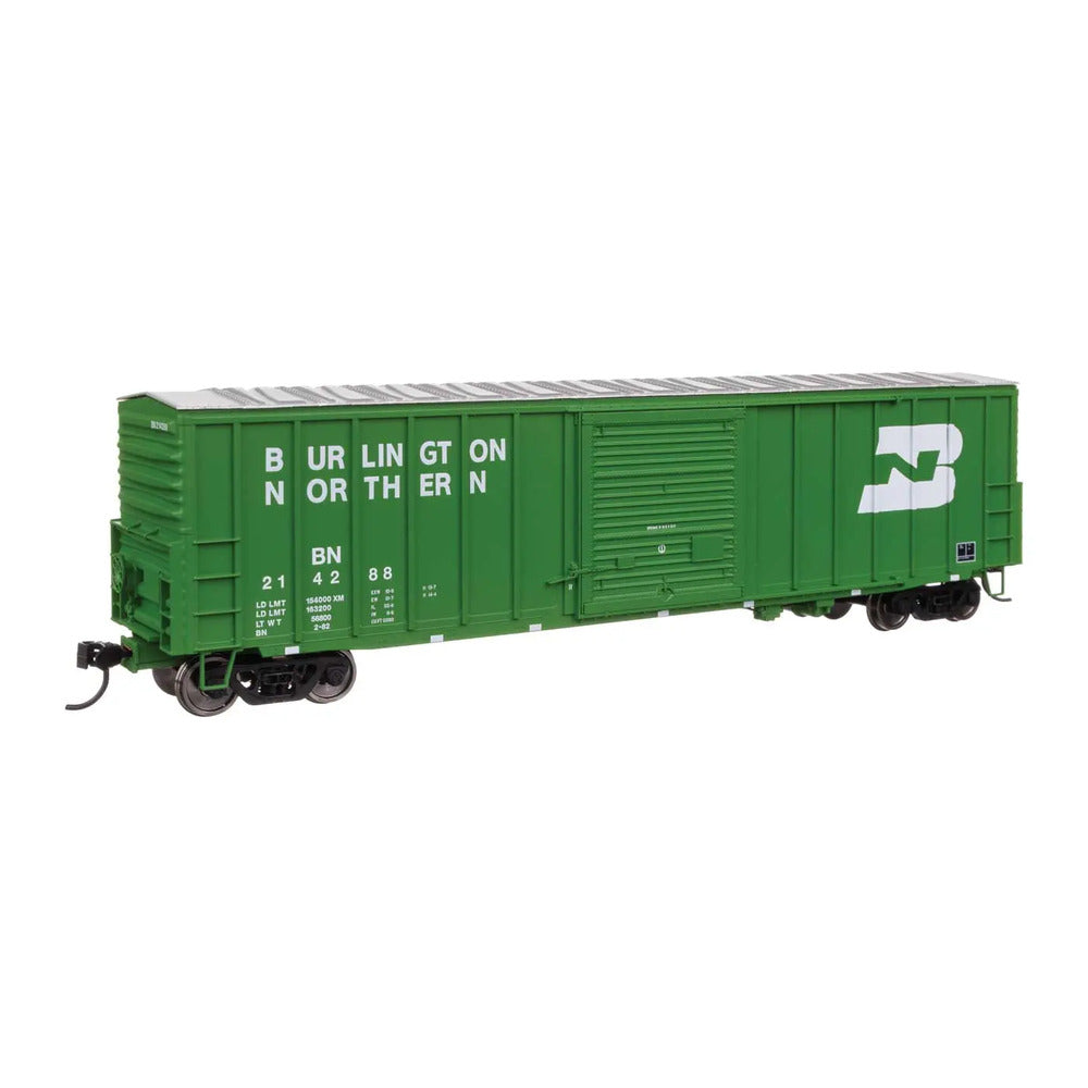 walthers mainline 910 46026 ho scale 50 acf boxcar rtr bn 214288