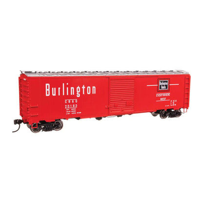 Walthers Mainline 910-46511 HO 50' Boxcar - CB&Q #20163