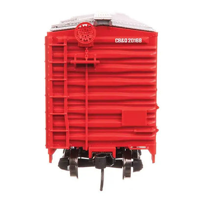 Walthers Mainline 910-46512 HO 50' Boxcar - CB&Q #20168