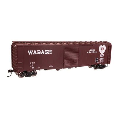 Walthers Mainline 910-46529 HO 50' Boxcar - Wabash #21363