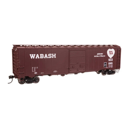 Walthers Mainline 910-46530 HO 50' Boxcar - Wabash #21424