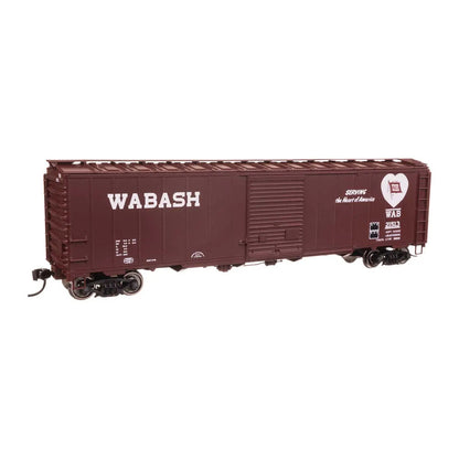Walthers Mainline 910-46531 HO 50' Boxcar - Wabash #21513