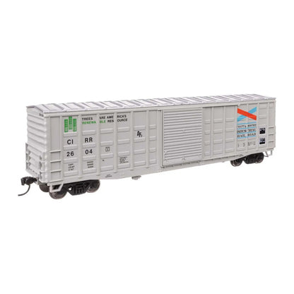 Walthers Mainline 910-46704 HO 50' Waffle Side Boxcar CIRR #2604