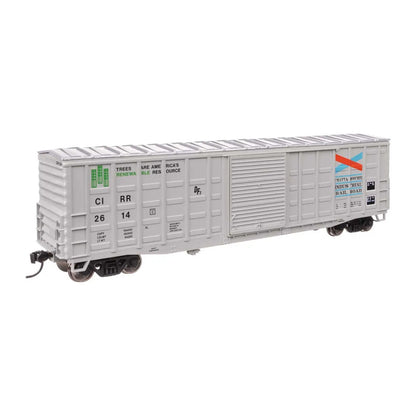 Walthers Mainline 910-46705 HO 50' Waffle Side Boxcar CIRR #2614