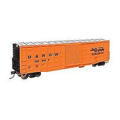 walthers mainline 910 46710 ho scale 50 waffle boxcar rtr drgw 65301