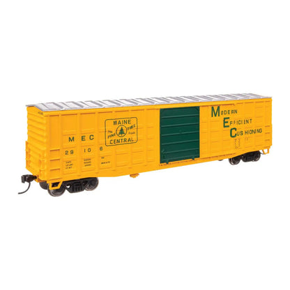 Walthers Mainline 910-46713 HO 50' Waffle Side Boxcar MEC #29106