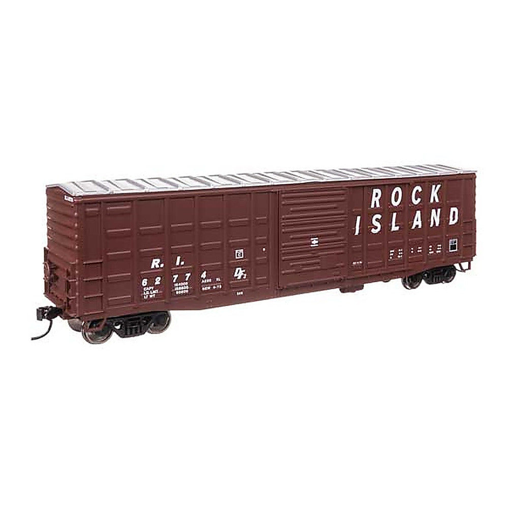 walthers mainline 910 46718 ho scale 50 waffle boxcar rtr rock island 62774