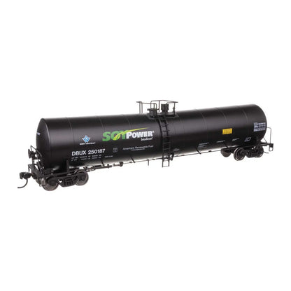 walthers mainline 910 48240 ho scale trinity tank car rtr dbux 250187