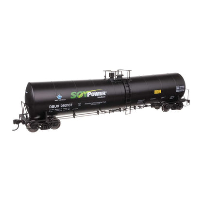 Walthers Mainline 910-48240 HO Tank Car - Soy Power DBUX #250187