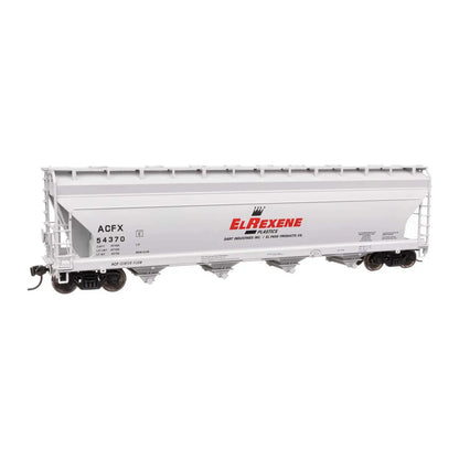 walthers mainline 49213 ho scale acf 5250 4 bay centerflow covered hopper read