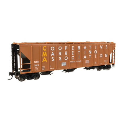 Walthers Mainline 910-49423 HO PS2-CD 4427 Hopper - CMA TLDX #3019