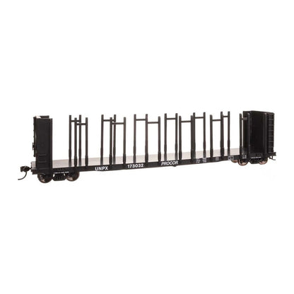 walthers mainline 50816 ho scale 63 pulpwood flatcar ready to run unpx 17