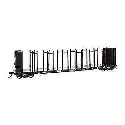 walthers mainline 50817 ho scale 63 pulpwood flatcar ready to run unpx 17