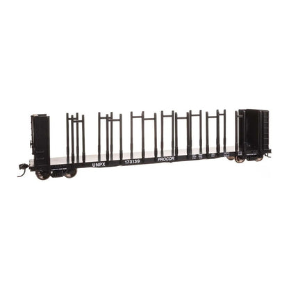 walthers mainline 50818 ho scale 63 pulpwood flatcar ready to run unpx 17