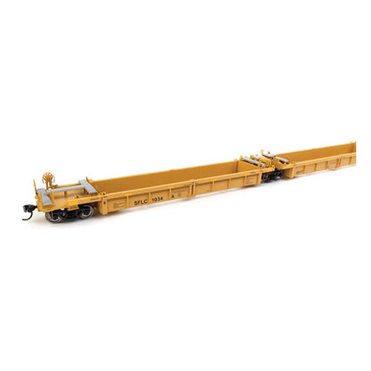 Walthers Mainline 910-55677 HO Thrall 40' Well Car SFLC #1034