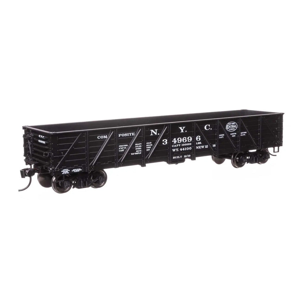 walthers mainline 56113 ho scale 40 50 ton drop bottom gondola ready to run