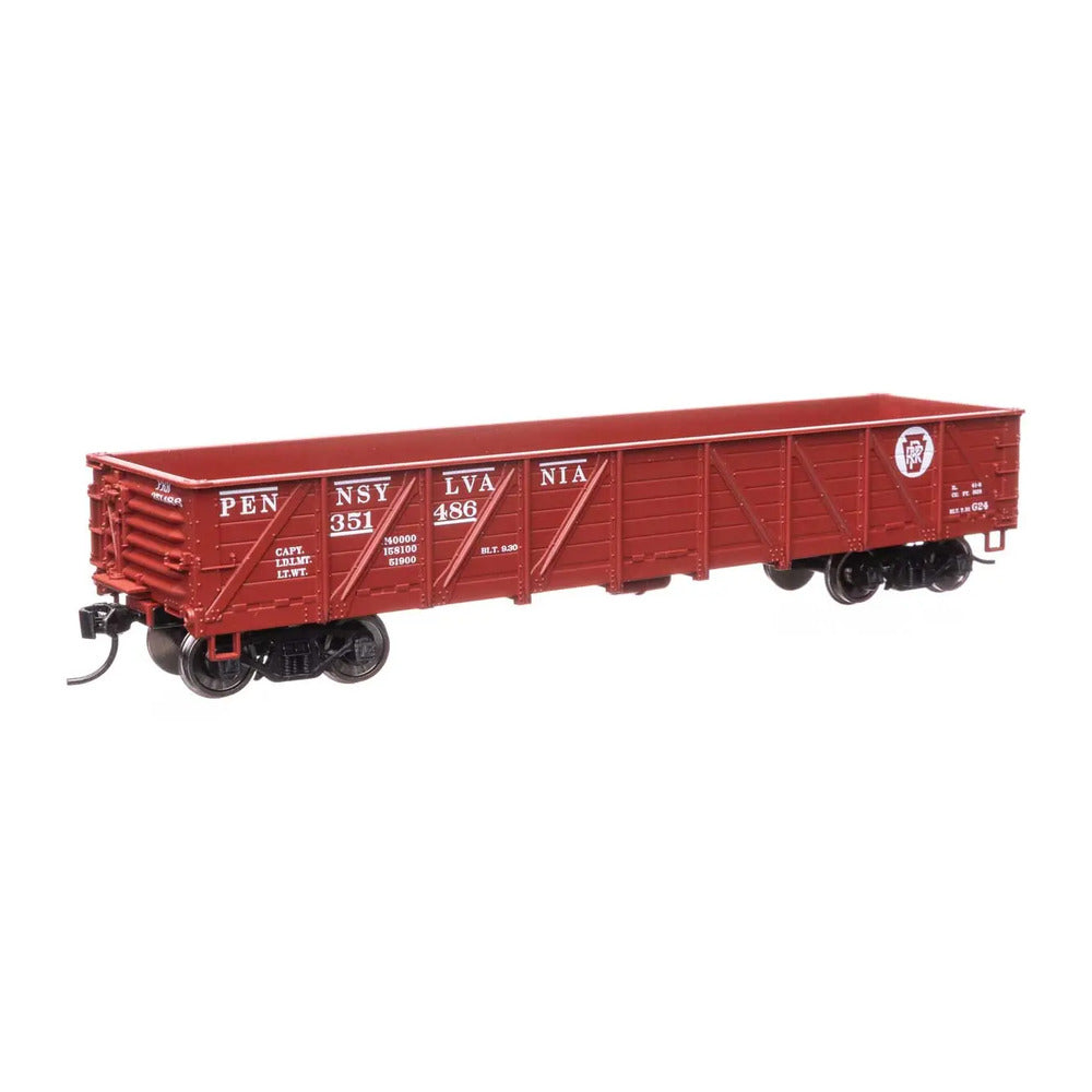 walthers mainline 56117 ho scale 40 50 ton drop bottom gondola ready to run