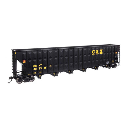 Walthers Mainline 910-56340 HO 73' Wood Chip Hopper - CSX #433315