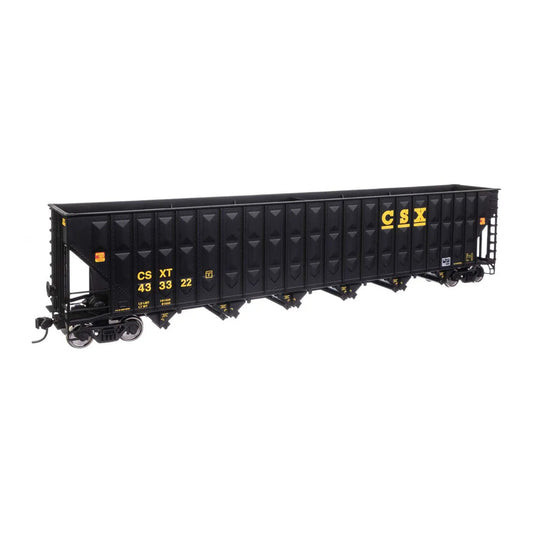 walthers mainline 910 56341 ho scale 73 wood chip hopper rtr csx 433322