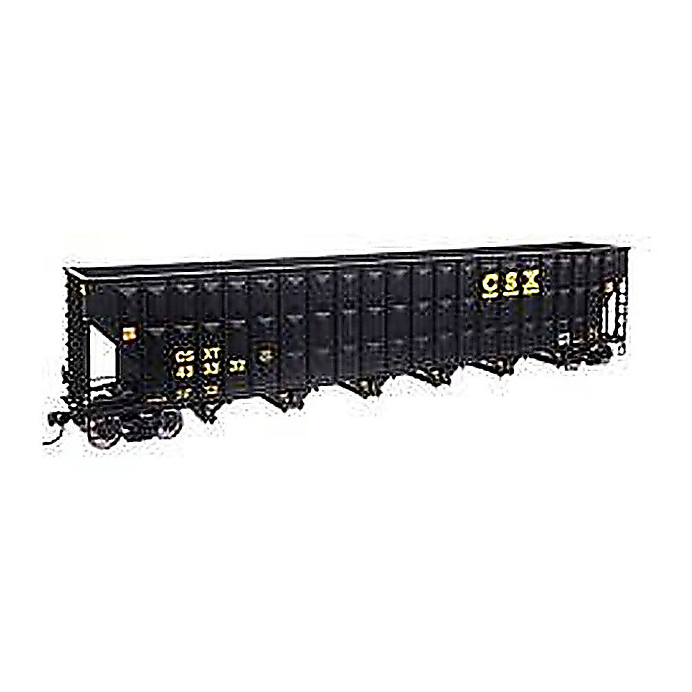 walthers mainline 910 56342 ho scale 73 wood chip hopper rtr csx 433332