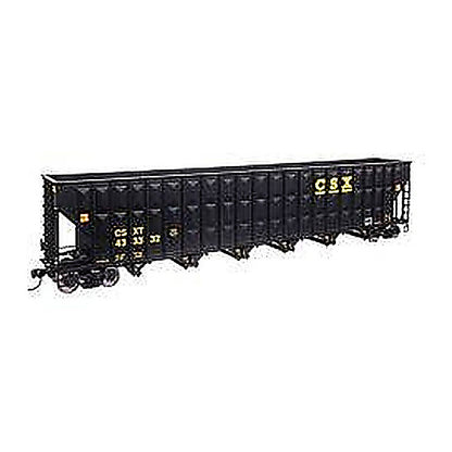 walthers mainline 910 56342 ho scale 73 wood chip hopper rtr csx 433332