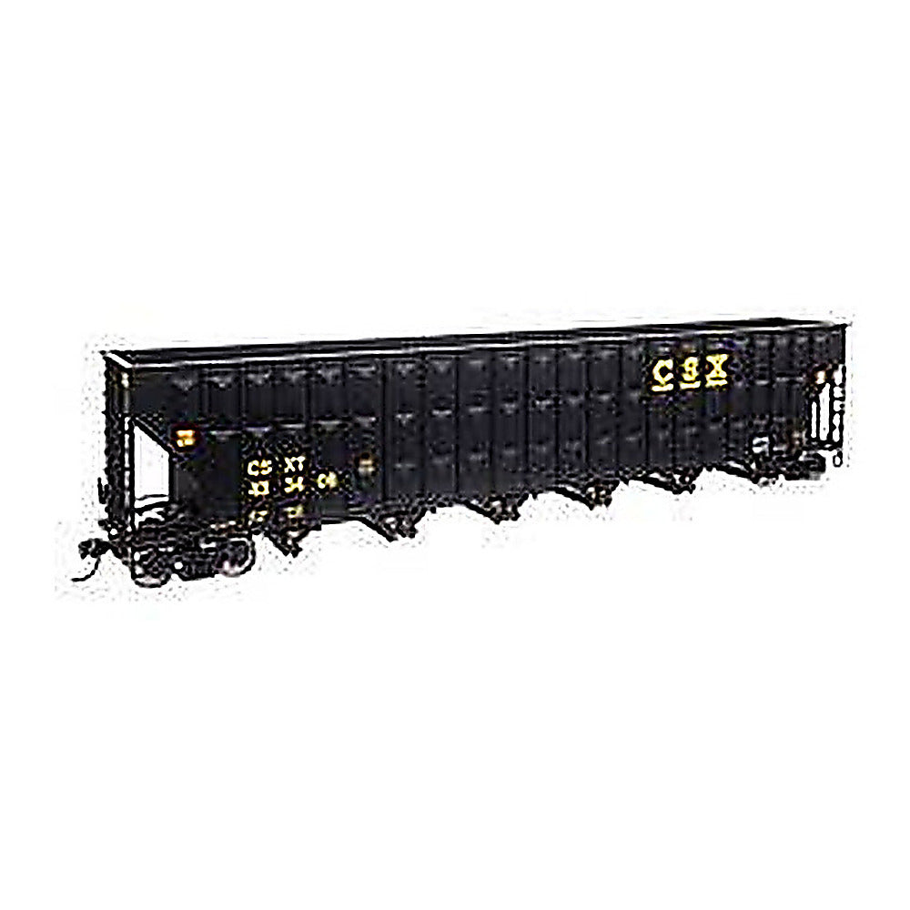 walthers mainline 910 56343 ho scale 73 wood chip hopper rtr csx 433406