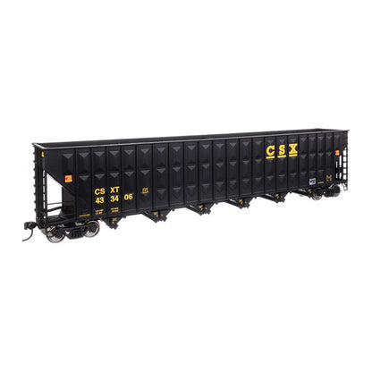 Walthers Mainline 910-56343 HO 73' Wood Chip Hopper - CSX #433406