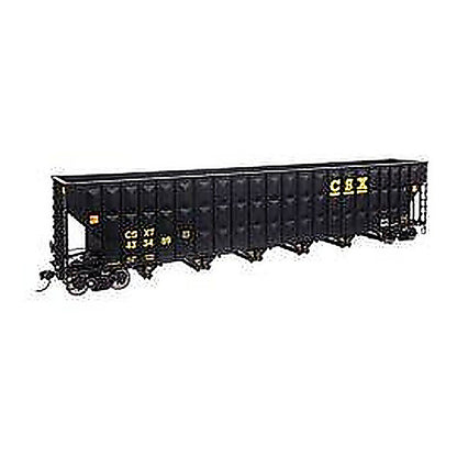 walthers mainline 910 56345 ho scale 73 wood chip hopper rtr csx 433489