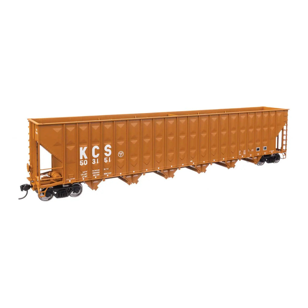 walthers mainline 910 56346 ho scale 73 wood chip hopper rtr kcs 503151