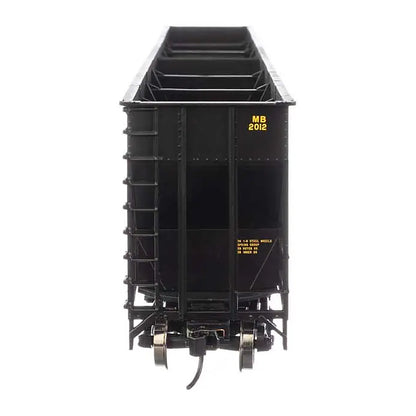 Walthers Mainline 910-56351 HO 73' Wood Chip Hopper - M&B #2012