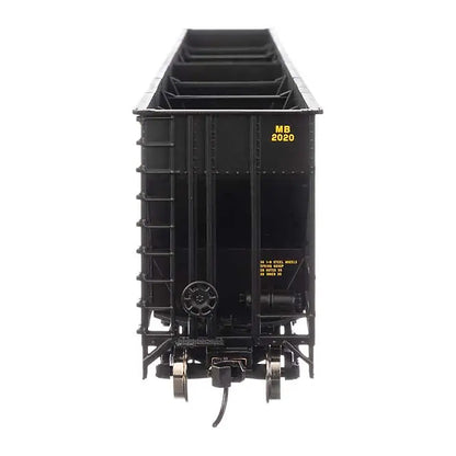 Walthers Mainline 910-56353 HO 73' Wood Chip Hopper - M&B #2020