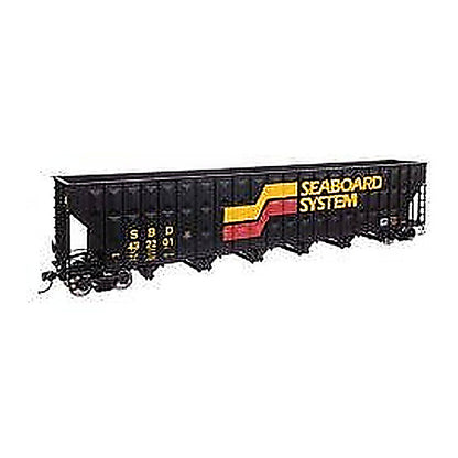 walthers mainline 910 56362 ho scale 73 wood chip hopper rtr seaboard 432201