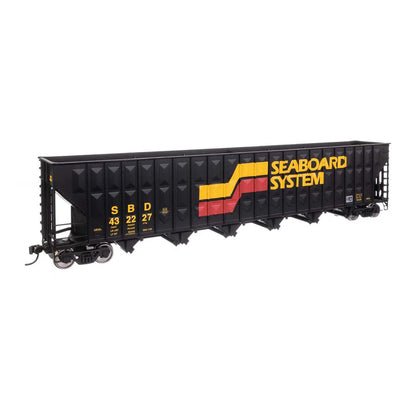 Walthers Mainline 910-56363 HO Scale 73' Wood Chip Hopper RTR Seaboard #432227