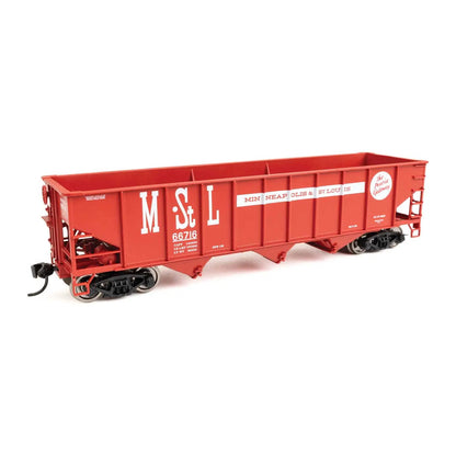 walthers mainline 56713 ho scale 70 ton aar 3 bay open hopper ready to run