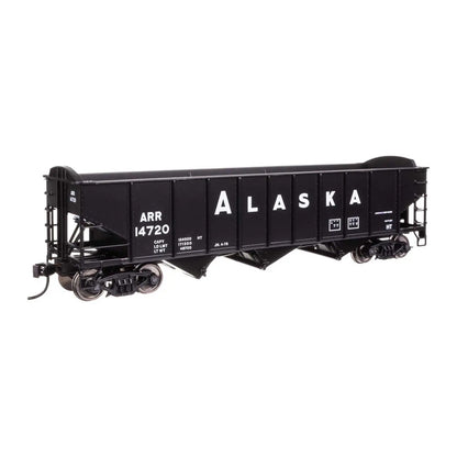 Walthers Mainline 910-56734 HO 70-Ton AAR 3-Bay Hopper - Alaska #14720