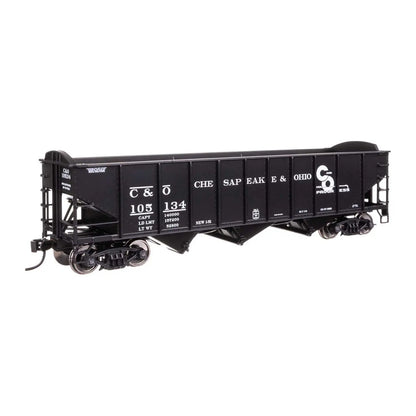 Walthers Mainline 910-56738 HO Hopper - Chesapeake & Ohio #105134