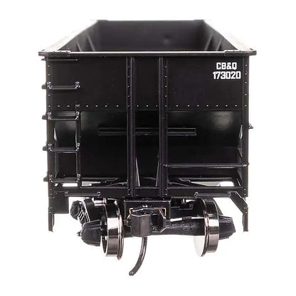 Walthers Mainline 910-56741 HO 70-Ton 3-Bay Hopper CB&Q #173020