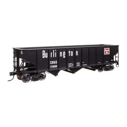 Walthers Mainline 910-56743 HO 70-Ton 3-Bay Hopper CB&Q #173089