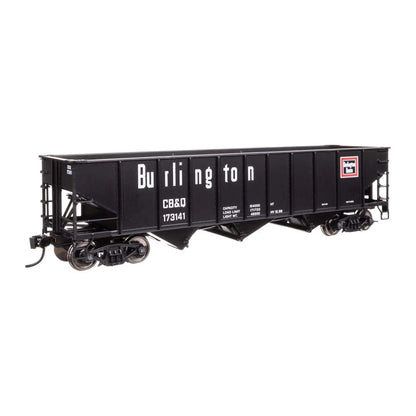 Walthers Mainline 910-56744 HO 70-Ton 3-Bay Hopper CB&Q #173141