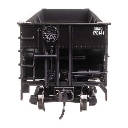Walthers Mainline 910-56744 HO 70-Ton 3-Bay Hopper CB&Q #173141