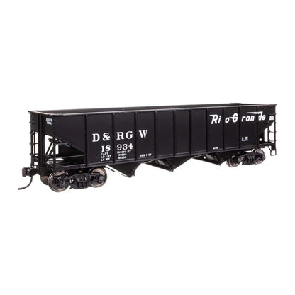 Walthers Mainline 910-56746 HO 70-Ton 3-Bay Hopper D&RGW #18934