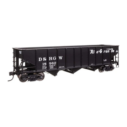 Walthers Mainline 910-56747 HO 70-Ton 3-Bay Hopper D&RGW #18962