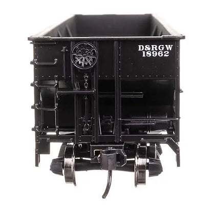 Walthers Mainline 910-56747 HO 70-Ton 3-Bay Hopper D&RGW #18962