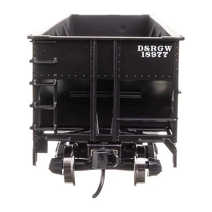 Walthers Mainline 910-56748 HO 70-Ton 3-Bay Hopper D&RGW #18977