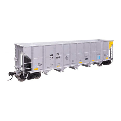 walthers mainline 910 57102 ho scale 50 rd 4 hopper rtr aepx 20406