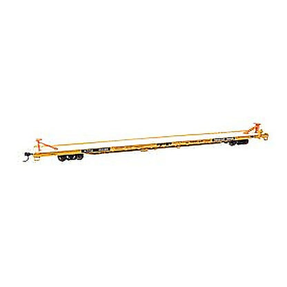walthers mainline 5740 ho scale 89 channel side flatcar ready to run trail