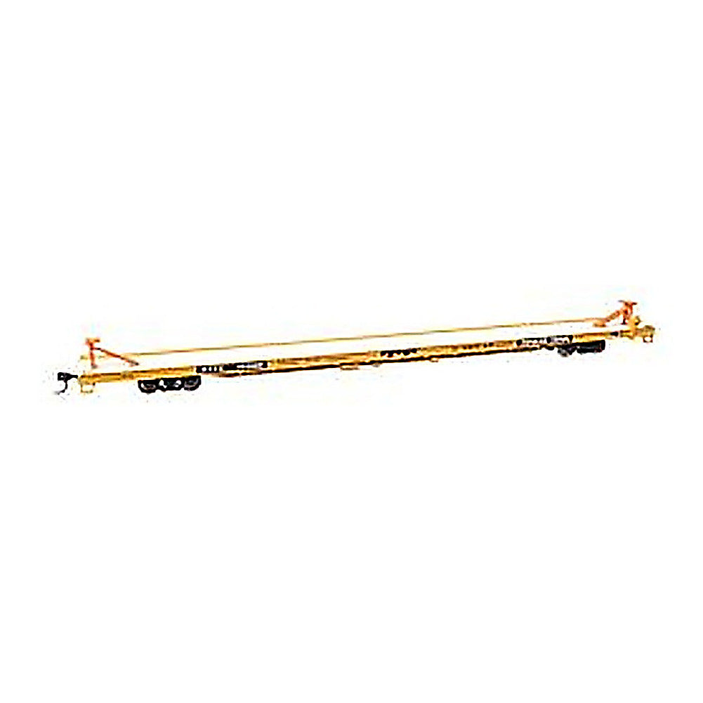 walthers mainline 5741 ho scale 89 channel side flatcar ready to run trail