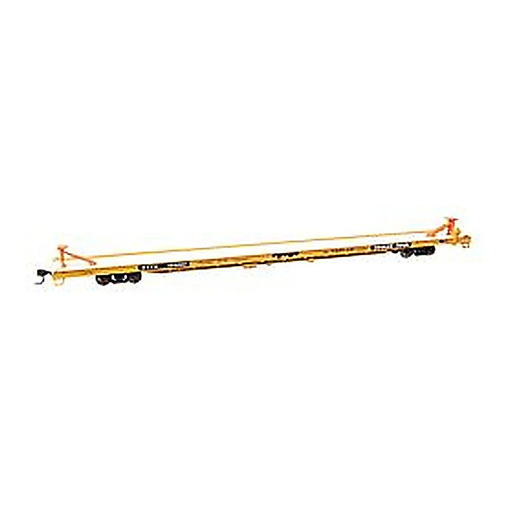 walthers mainline 5742 ho scale 89 channel side flatcar ready to run trail
